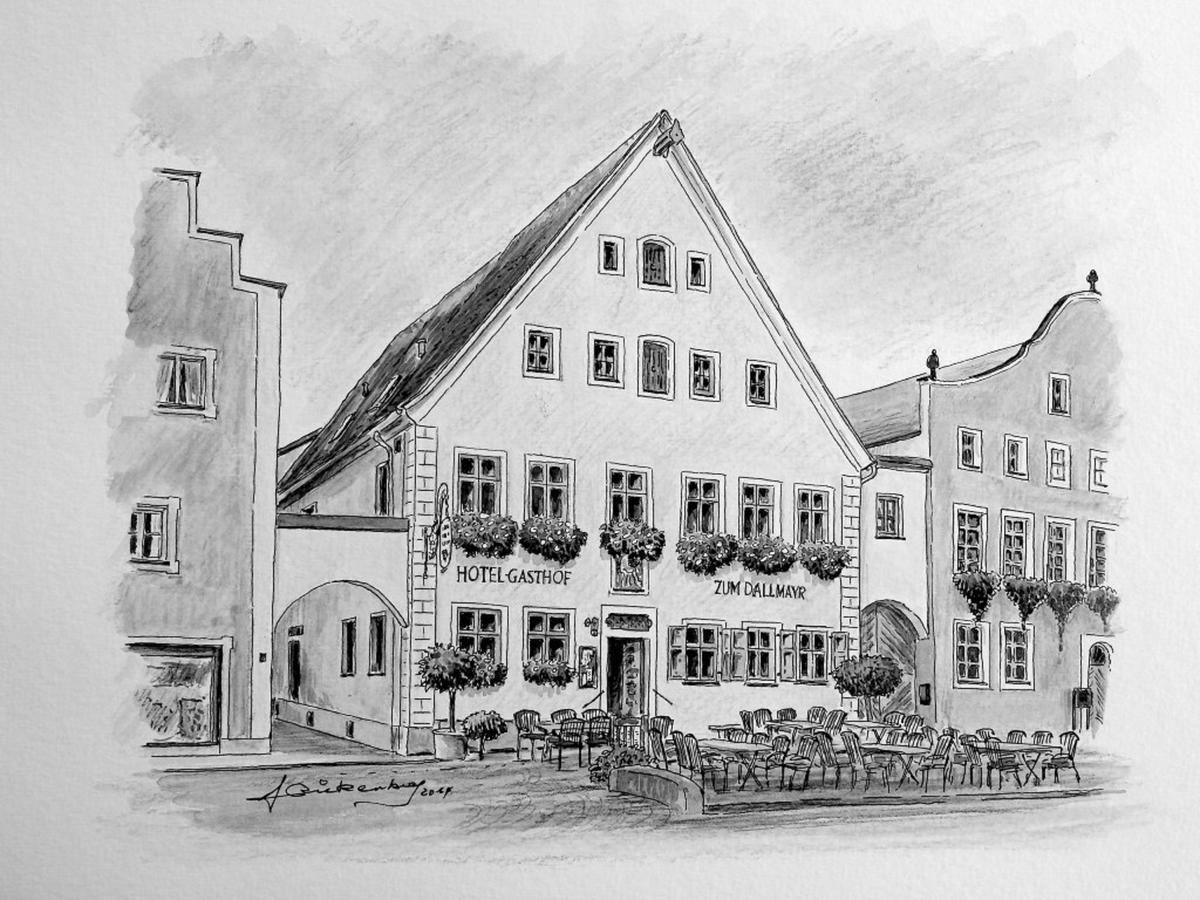 Zum Dallmayr Hotel Garni Berching Εξωτερικό φωτογραφία
